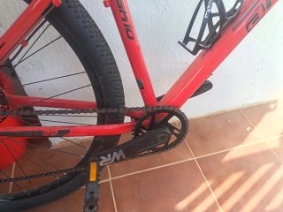 Bicicleta Montaña Roja 29 Talla M