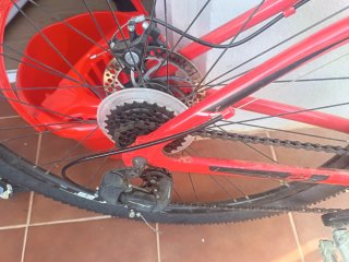 Bicicleta Montaña Roja 29 Talla M