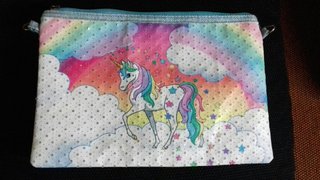 Bolsa Deporte + Bolsa Termica + Neceser unicornio