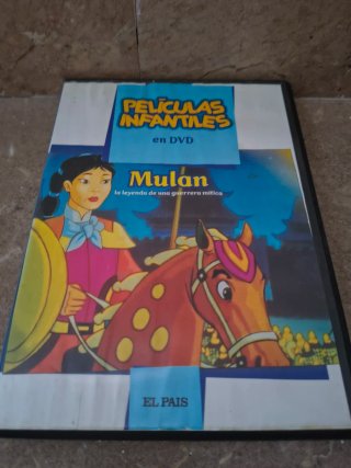 DVD Mulan: La leyenda de una guerrera mítica