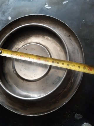 Tapacubos BMW clasico Acero Inoxidable 22 cm