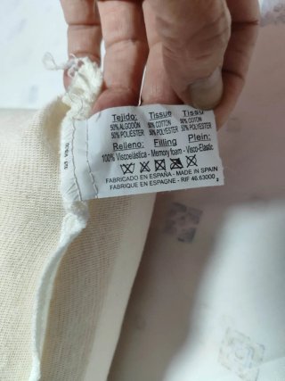 Almohada viscoelástica 75cm el corte inglés