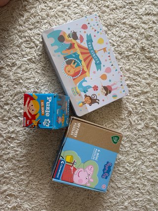 Lote 3 Puzzles Infantiles