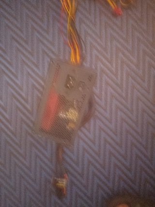 Ventilador PC Rojo