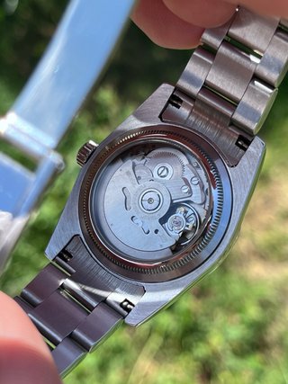 Seiko Mod Datejust Naranja