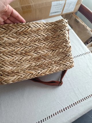 Bolso Paja y Polipiel Animal Print