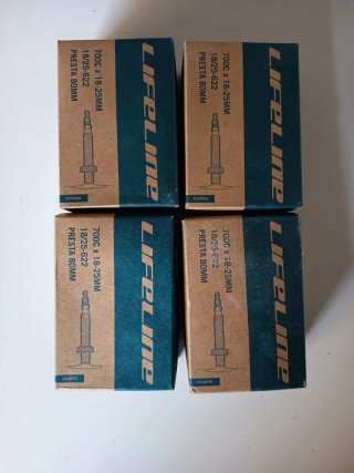 Pack 4 Cámaras Lifeline 700c Presta 80mm