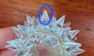 Riccio Swarovski marchiato