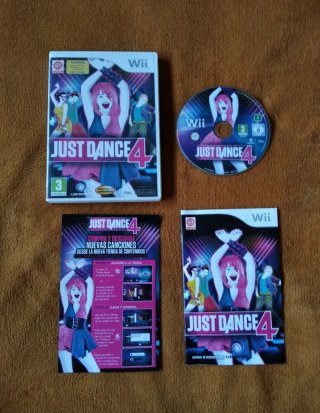 Just Dance 4 Wii Juego Original + Manual