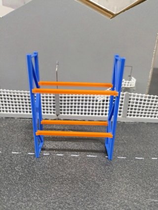 Piezas de impresión 3D naranja