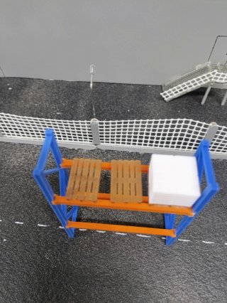 Piezas de impresión 3D naranja