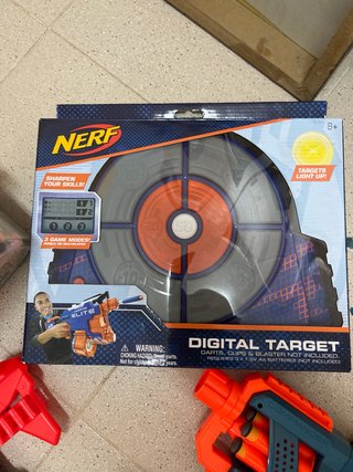 Lote Pistolas y Accesorios Nerf X-Shot
