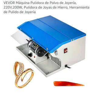 Pulidora Joyería VEVOR 220V 200W