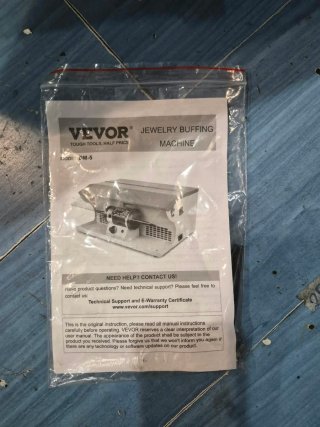 Pulidora Joyería VEVOR 220V 200W