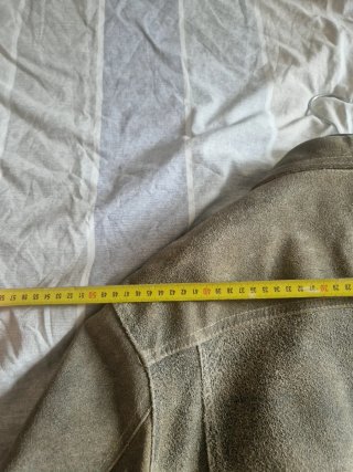 Giacca in vera pelle marrone