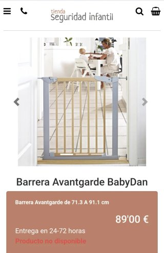 Barrera seguridad Baby Dan Avantgarde