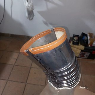 Patas de picar pulidas y pintadas