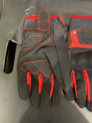 Guantes Five RS3 Negro Rojo Verano Nuevos
