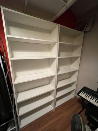 Pareja Estanterías IKEA BILLY Blancas