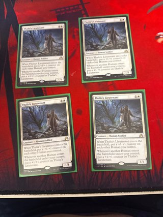 4x Thalia's Lieutenant Magic Cards