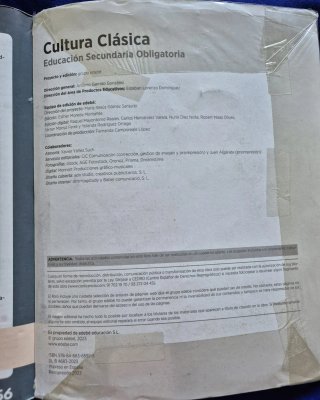 Cultura clásica,Este, ESO, Secundaria
