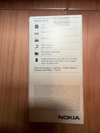 Nokia 5310 Nero