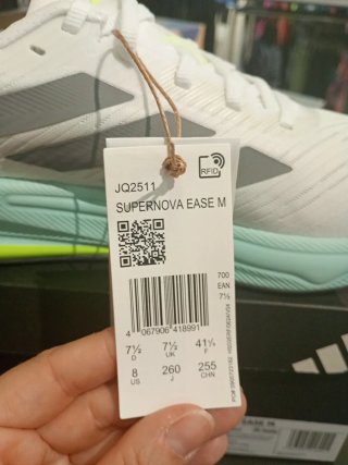 Zapatillas Adidas Supernova Ease Blancas/Teal