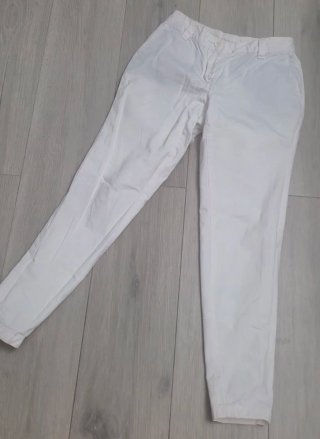 Pantalón Vestir Blanco Tommy Hilfiger Mujer