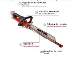 Cortasetos Einhell GP-CH 18/61 Li BL