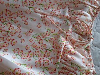 Vestido H&M floral satén
