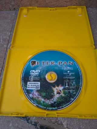 DVD Peter Pan La Gran Aventura