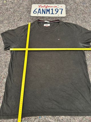 T-shirt Tommy Jeans Uomo Nera Taglia M