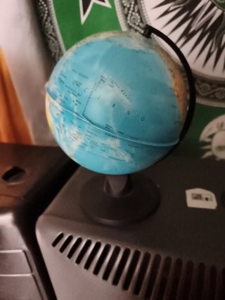 Globo terráqueo educativo
