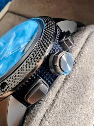 Reloj Burberry Cronógrafo Gris y Plateado