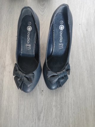 Zapatos de tacón Claudia negros talla 37