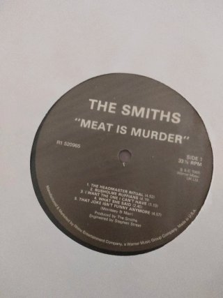 The Smiths Meat Is Murder LP 1985
