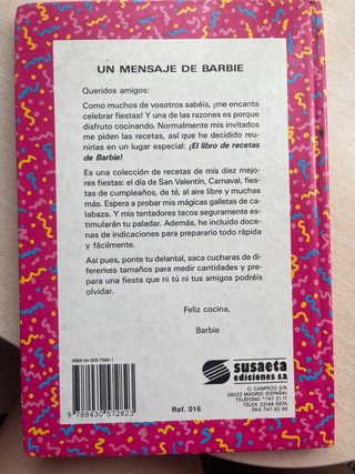 El Libro de Cocina de Barbie