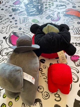 Muñecos peluche Among Us