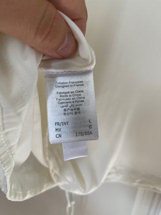 Top Etam LAYA blanco encaje talla L NUEVO