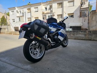 BMW K1200S + maletas