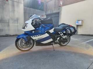 BMW K1200S + maletas