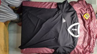 Camiseta Adidas AEROREADY Negra Talla L