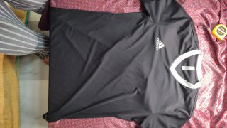 Camiseta Adidas AEROREADY Negra Talla L
