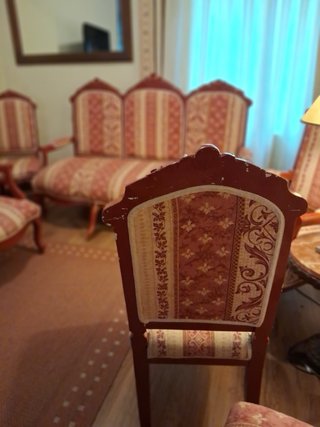Conjunto Salón/Comedor Estilo Luis XV