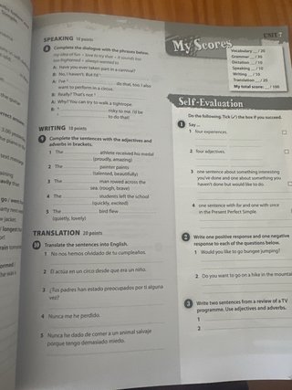 16 way to english 2 eso workbook language builder