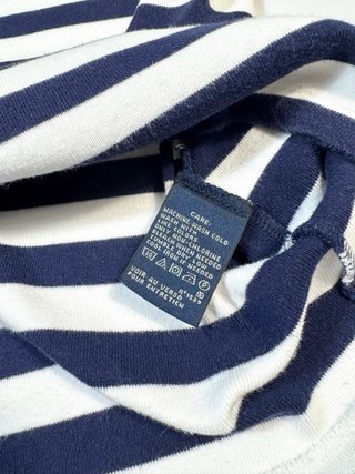 Ralph Lauren Sport Striped V-Neck T-Shirt 2000s