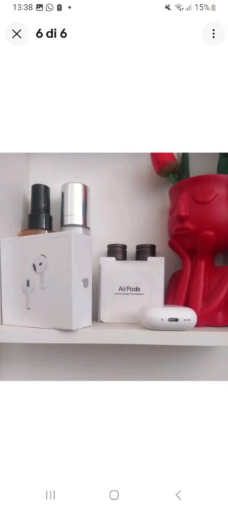 AirPods 4 ANC Apple Bianche