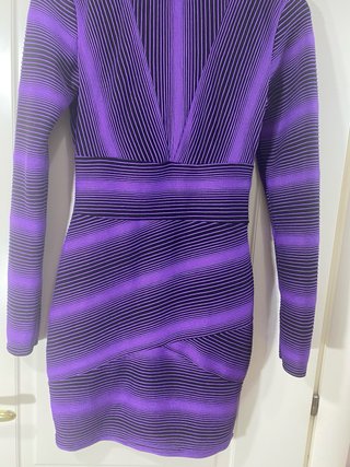 Vestitino donna viola taglia S