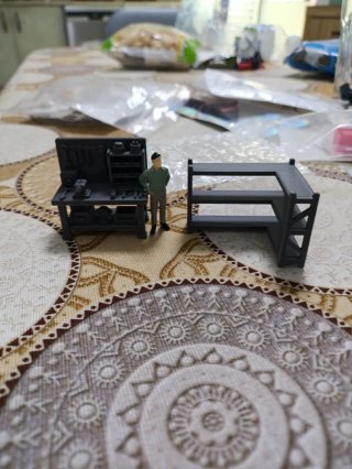 Piezas 3D para maquetas escala 1:50