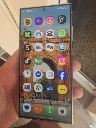 Samsung S24 Ultra Dorado/Plateado